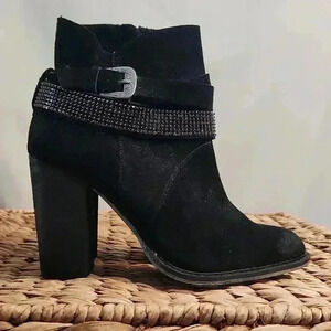 Chinese Laundry Suede Zanga Booties